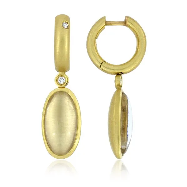 H Stern 18K Justine Quartz Dangle Earrings | Purple Creek